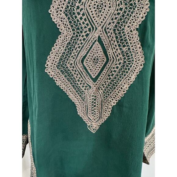 Calypso St. Barth Silk Tunic Size S - Picture 4 of 6